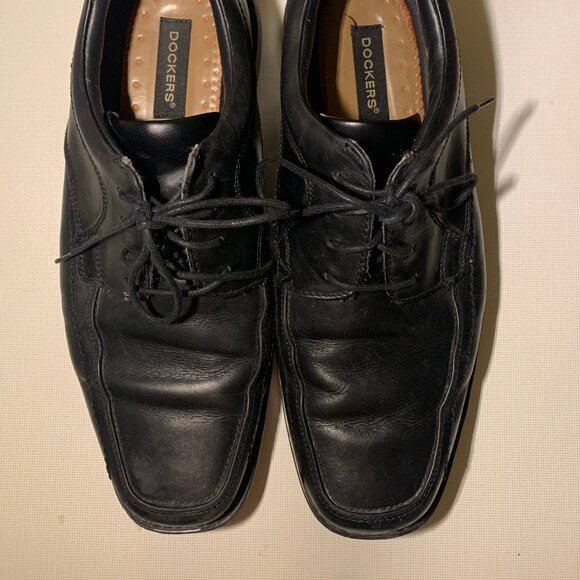 Mens 9.5 Dockers Leather Shoes - Picture 2 of 6